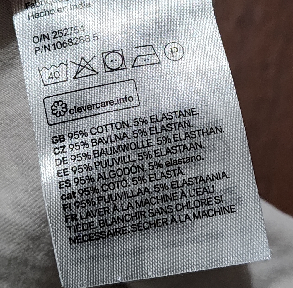 H&M Men's Off-White Polo Shirt - Picture 5 of 6